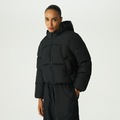 Jaqueta Fila Puffer Letter Feminina PRETO