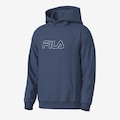 Casaco Com Capuz Fila Outline Light Masculino AZUL