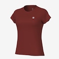 Camiseta Fila Tennis Basic Feminina VERMELHO