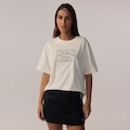 Camiseta Fila Over Classic Tennis Feminina BRANCO
