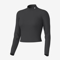 Blusa Manga Longa Fila Gola Alta Workout Flex Feminina PRETO