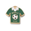 Jibbitz™ Croc Camisa de Futebol Mundo BRANCO