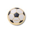 Jibbitz™ Crocs Bola de Futebol Esmaltada BRANCO