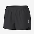 Shorts Fila Core Run - 3" Feminino PRETO/PRATA