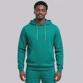 Blusão de Moletom Puma AMF1 Essential Sweat Logo Masculino VERDE