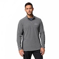 Blusão de Moletom Columbia Fleece Klamath Range II Half Zip Masculino CINZA