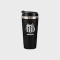 Copo do Santos Brasfoot Denver Emborrachado 450ML PRETO