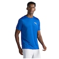 Camisa Puma Small Logo Poly Tee Masculina AZUL