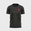 Camiseta Braziline Flamengo Bursary Masculina CINZA