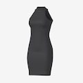 Vestido Fila Slim Fine Rib Feminino PRETO
