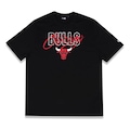 Camiseta Chicago Bulls NBA Regular New Era Masculina PRETO
