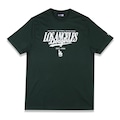 Camiseta Los Angeles Dodgers MLB Regular New Era Masculina VERDE