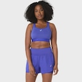 Top Asics Road Compression Feminino AZUL ESCURO