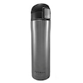 Garrafa Squeeze de Aço Inox Poker Térmico Quente e Frio - 420 ml CINZA