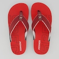 Chinelo do São Paulo Masculino Kenner NK6 VERMELHO