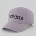 Boné Unissex adidas Linear Canvas 5P Aba Curva CINZA