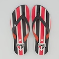 Chinelo do São Paulo Masculino Kenner Tricolor VERMELHO