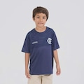 Camisa do Flamengo Som Braziline Infantil AZUL