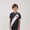 Camiseta do Vasco Sou Braziline Infantil PRETO