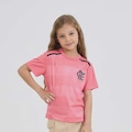 Camisa do Flamengo Soltar Braziline Infantil ROSA