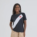 Camisa do Vasco Fluidez Raglan Braziline Feminina PRETO