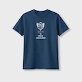Camiseta do Fluminense Pai Louco Braziline Masculina AZUL