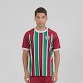 Camisa do Fluminense Zunir Braziline Masculina VINHO/BRANCO