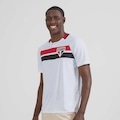 Camisa Polo do São Paulo Aliança Braziline Masculina BRANCO