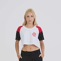 Cropped do Flamengo Rumo Braziline Feminino BRANCO