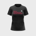 Camiseta do Flamengo Quando O Flamengo Joga Braziline Feminina PRETO