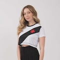 Cropped Vasco Sprint Braziline Feminino BRANCO