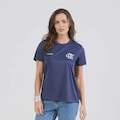 Camisa do Flamengo Som Braziline Feminina AZUL