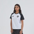 Camisa do Botafogo Cadencia Raglan Braziline Feminina BRANCO