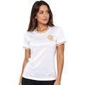 Camisa do Flamengo Jacquard Oficial - Feminina BRANCO
