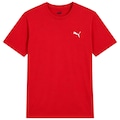 Camiseta Puma Essentials Small Logo Masculina VERMELHO/BRANCO