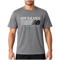 Camiseta New Balance Reimagined Graphic Masculina CINZA/BRANCO