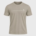 Camiseta Lupo Poliamida Básica Masculina MARROM CLARO