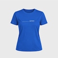 Camiseta Lupo Poliamida Básica Feminina AZUL