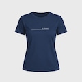 Camiseta Lupo Poliamida Básica Feminina AZUL ESCURO