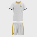 Kit Mini Craque Real Madrid Braziline Infantil BRANCO