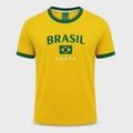 Camisa do Brasil Puro Braziline Masculina AMARELO