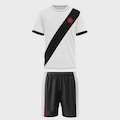 Kit Mini Craque Vasco Braziline Infantil PRETO/BRANCO