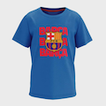Camisa do Barcelona Braziline Infantil AZUL CLARO