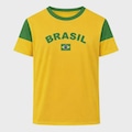 Camisa do Brasil Dengo Braziline Masculina AMARELO