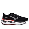 Tênis Masculino Mizuno Wave Creation 26 Mesh PRETO/VERMELHO