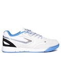 Chuteira Futsal Adulto Topper Dominator Pro VI BRANCO/AZUL