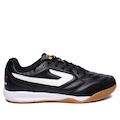 Chuteira Futsal Adulto Topper Maestro Club VI PRETO/BRANCO