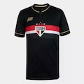 Camisa do São Paulo Comemorativa New Balance 25/26 Infantil PRETO