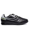 Opção de cor PRETO/BRANCO de Chuteira Society Adulto Topper Cup VIII T-Adapt T-Control