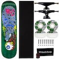 Skate Milk Maple Montado 8.0 Profissional Next 53mm Abec 15 VERDE